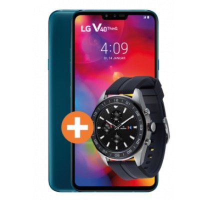 LG V40 ThinQ + LG W7 Watch für 39,95€ + Telekom Flat von Congstar mit 10GB LTE für 25€ mtl.