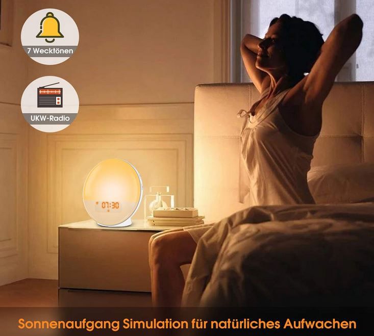 SMITHROAD Wake Up Lichtwecker für 25,89€ (statt 37€)