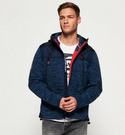 Superdry Mountain Herren Kapuzenjacke für 47,95€ (statt 99€)