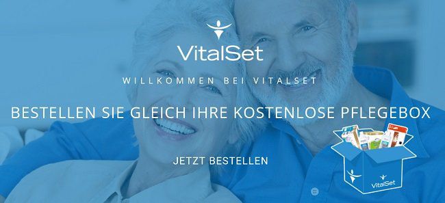 Kostenlose Pflegebox von VitalSet