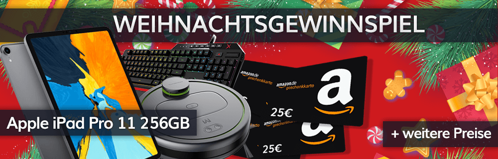 🎁🎅 Mein Deal Gewinnspiel zum 4. Advent mit richtig vielen coolen Preisen