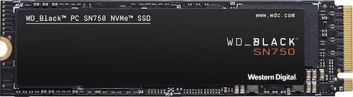 Western Digital Black SN750 NVMe 2TB SSD für 189,99€ (statt 204€)