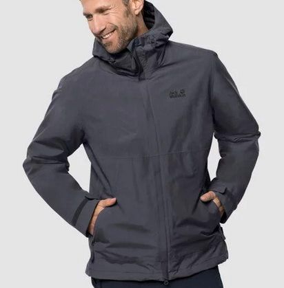 Jack Wolfskin Herren Funktionsjacke „Seeland 3in1“ für 129,95€ (statt 155€)