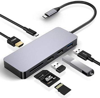 Kameta 7in1 USB C Hub für 16,19€   Prime