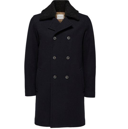 Vorbei! SELECTED HOMME Herren Mantel PEACOAT für 68,04€ (statt 226€)