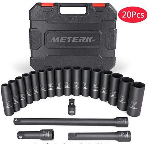 Meterk MT C3   20tlg Steckschlüsselsatz für 27,99€ (statt 40€)