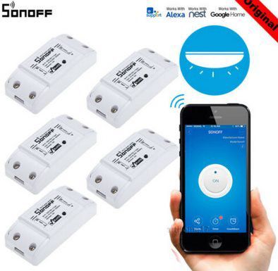 5er Pack: SONOFF BASIC WiFi Wireless Smart Switch für 27,89€   aus DE