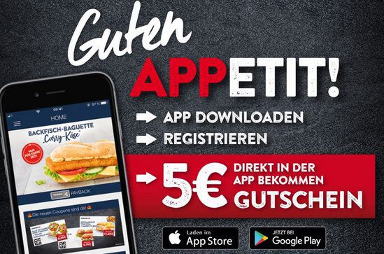 Nordsee: 5€ Gutschein ohne MBW via App