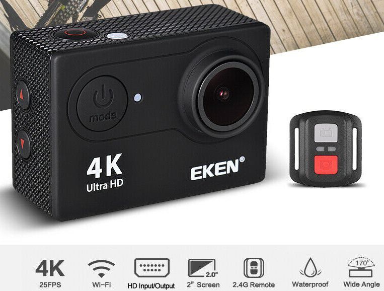 EKEN H9R 4K ActionCam mit 12MP & 170° Weitwinkel für 40,39€   aus DE