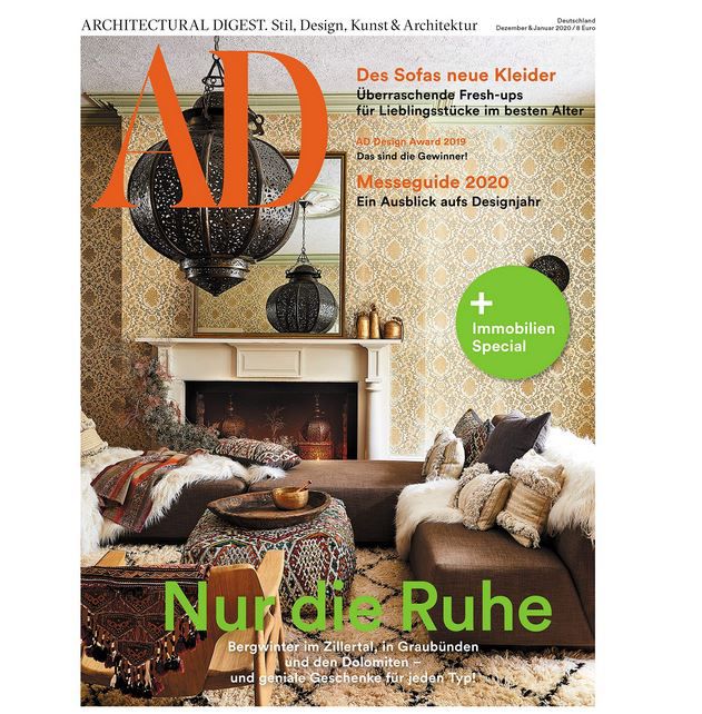 AD Architectural Digest 10 Ausgaben für 68€ + 60€ Amazon Gutschein