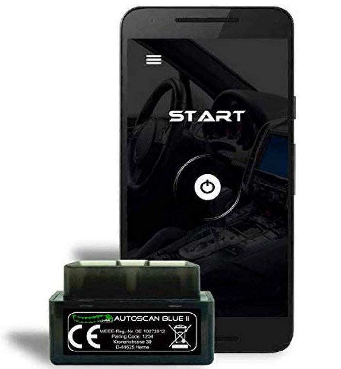 Autogenie Blue 2021   OBD2 Mini Diagnose Kfz. Gerät für 18,79€ (statt 28€)