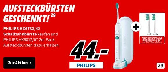 🔥MediaMarkt Gutscheinheft 2020: starke Deals   z.B. Sonicare + Ersatzköpfe für 44€ (statt 82€)