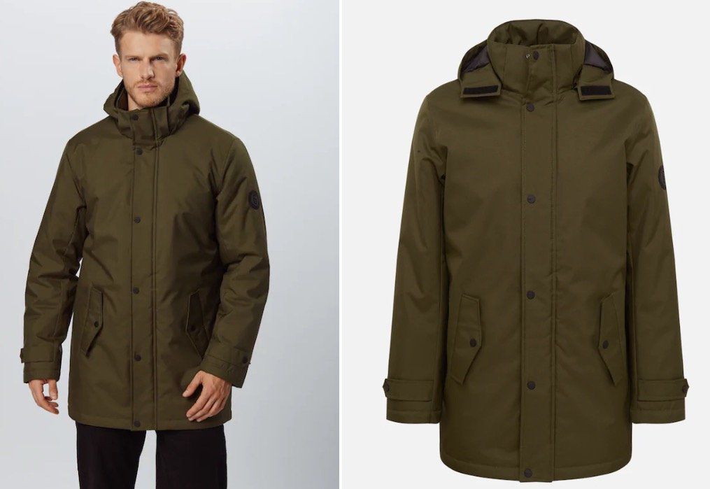 Only & Sons Parka in Olivgrün für 36,47€ (statt 68€)