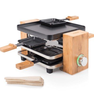 Princess Raclette Grill in Bambus für 4 Personen inkl. Holzspatel für 32,94 (statt 45€)