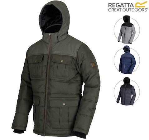 Regatta Arnault RMN111   wasserabweisende Outdoorjacke für 35,90€ (statt 52€)