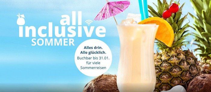 🍹AIDA News: Bei Sommer Kreuzfahrten All inclusive inkl. Getränke  und Internet Paket ab 99€