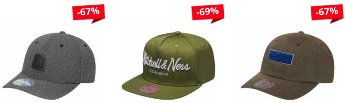 Mitchell & Ness Snapbacks für je nur 8,99€ + 3,95€ VSK (statt 24€)