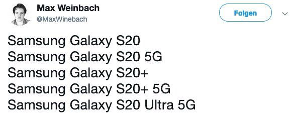 Update: Die neuen Samsung Galaxy S20 Modelle: Galaxy S20, S20+ und S20 Ultra