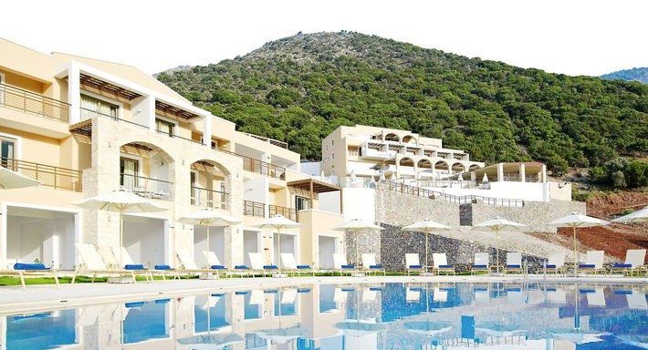 Kreta: 1 Woche im 5* Hotel inkl. Halbpension & Flügen ab 322€ p.P.