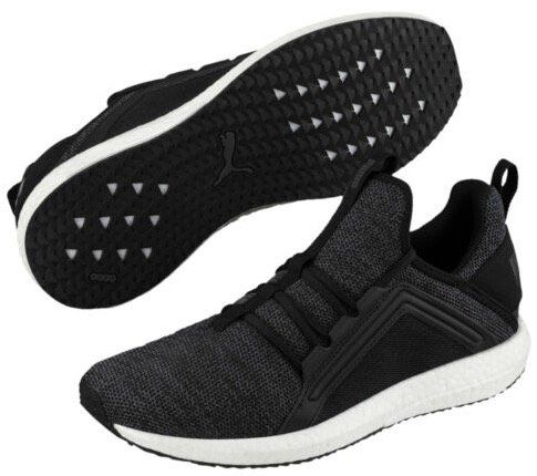 Puma Mega NRGY Knit Laufschuhe in Schwarz für 36,95€ (statt 44€)   Restgrößen 39 43