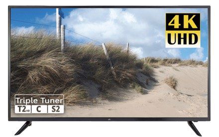 JAY TECH S55U5117J 55 UltraHD Fernseher mit Smart Funktionen für 349€ (statt 518€)