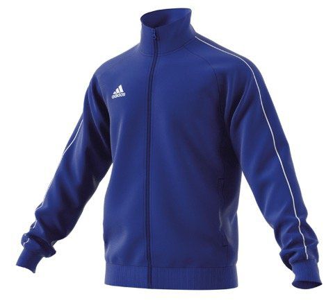 adidas Core 18 Polyesterjacke in Blau Weiß für 13,56€