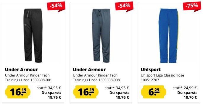 Jogginghosentag 2020: 10% Rabatt auf Jogginghosen bei SportSpar