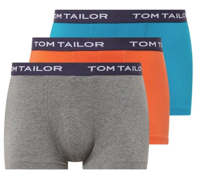 3er Pack Tom Tailor Hip Pants Boxershorts für 12,40€ (statt 24€)
