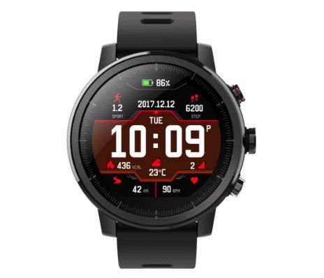 Amazfit Stratos Smartwatch mit GPS und Bluetooth für 77€ (statt 129€) + 20€ Coupon per Mastercard Zahlung