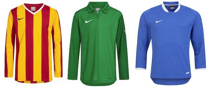 Nike Kinder Fußball Trikots (19 Modelle) für je 3,33€ zzgl. VSK