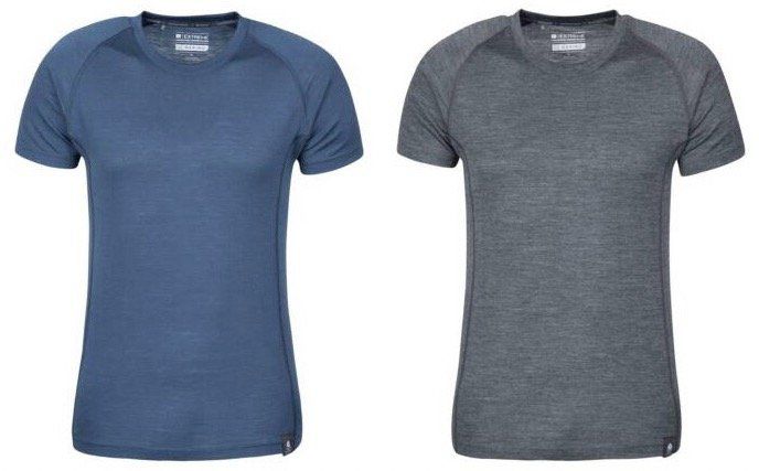 Mountain Warehouse Summit T Shirt aus Merinowolle für 19,19€ (statt 35€)