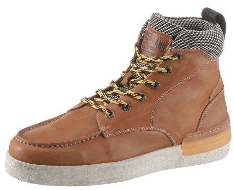 REPLAY Leder Sneaker Louisburg in Hellbraun in vielen Größen für 67,43€ (statt 86€)