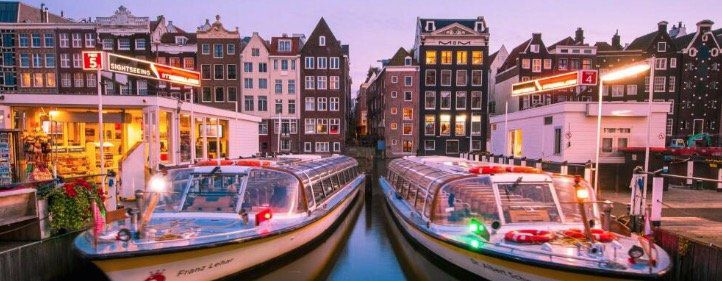 Amsterdam Städtetrip inkl. Grachtenfahrt und ÜN/F im z.B. 4*S Hotel ab 85€ p.P.