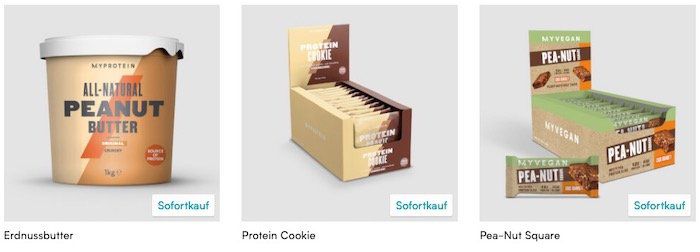 MyProtein: Snack Sale mit 40 Extra Rabatt   z.B. 1kg Erdnussbutter für 4,19€ (statt 7€)