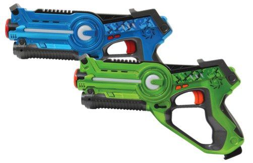 Jamara Impulse Lasertag Set Laser Gun Battle (blau/grün) ab 22,99€ (statt 51€)