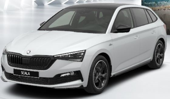 Skoda Scala 1.5 TSI Monte Carlo mit 150 PS im Leasing inkl. Überführung für 180€ mtl.   LF: 0.58