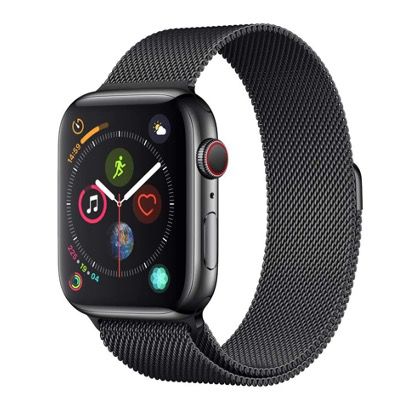 Ausverkauft! Apple Watch Series 4 LTE 44mm Edelstahlgehäuse mit Milanaise Armband für 376,97€ (statt 790€)