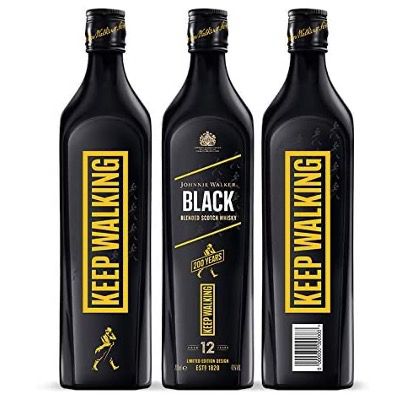 Johnnie Walker Black Label Blended Scotch Whisky 200 Years Edition (0,7 Liter) für 19,49€ (statt 22€)