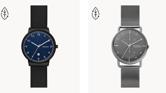 Skagen Sale mit 50% Rabatt + 30% Extra Rabatt   z.B. Herrenuhr Ancher mit 3 Zeiger/Datum für 97,30€ (statt 124€)