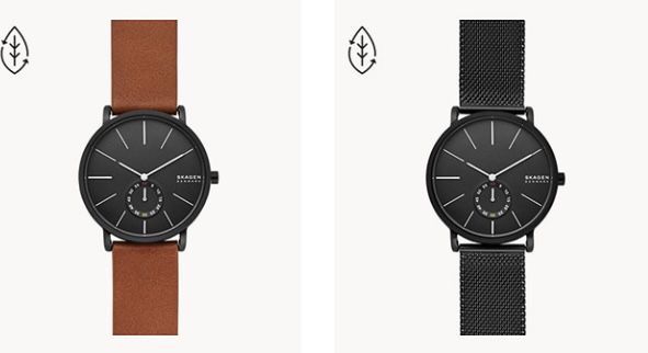 Skagen Sale mit 50% Rabatt + 30% Extra Rabatt   z.B. Herrenuhr Ancher mit 3 Zeiger/Datum für 97,30€ (statt 124€)