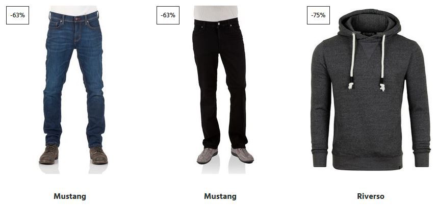 Jeans Direkt Late Night Sale bis Mitternacht 15% extra Rabatt ab 40€ VSK frei: z.B. Mustang Jeans ab 29,95€