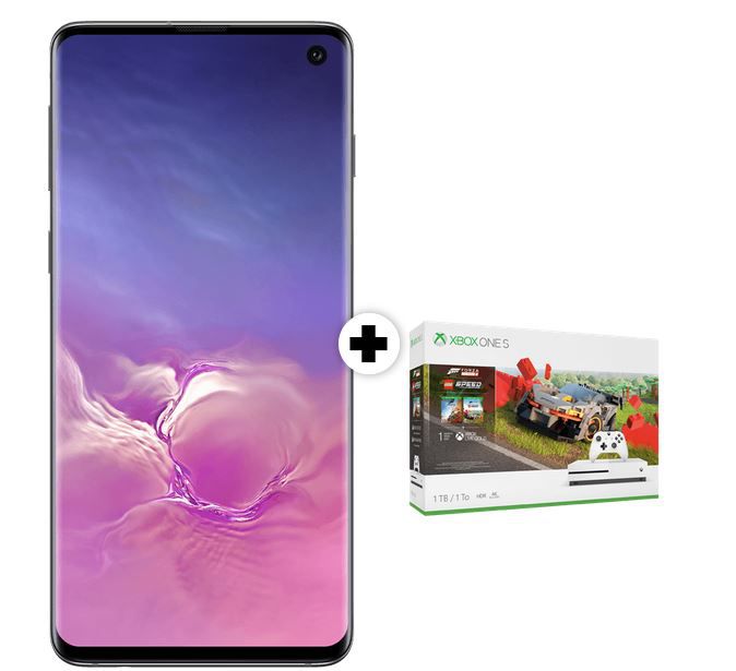 Ausverkauft! Samsung S10 + Xbox One S 1TB mit Forza Horizon 4 LEGO für 69€ + 8 GB LTE Vodafone AllNet Flat für 26,99€ mtl.