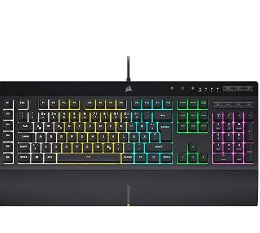 Corsair K55 RGB PRO Membran-Gaming-Tastatur für 49,99€ (statt 57€)