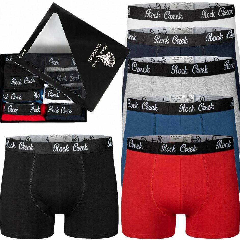 Rock Creek Herren Boxershorts 8er Pack für 15,92€ (statt 25€)