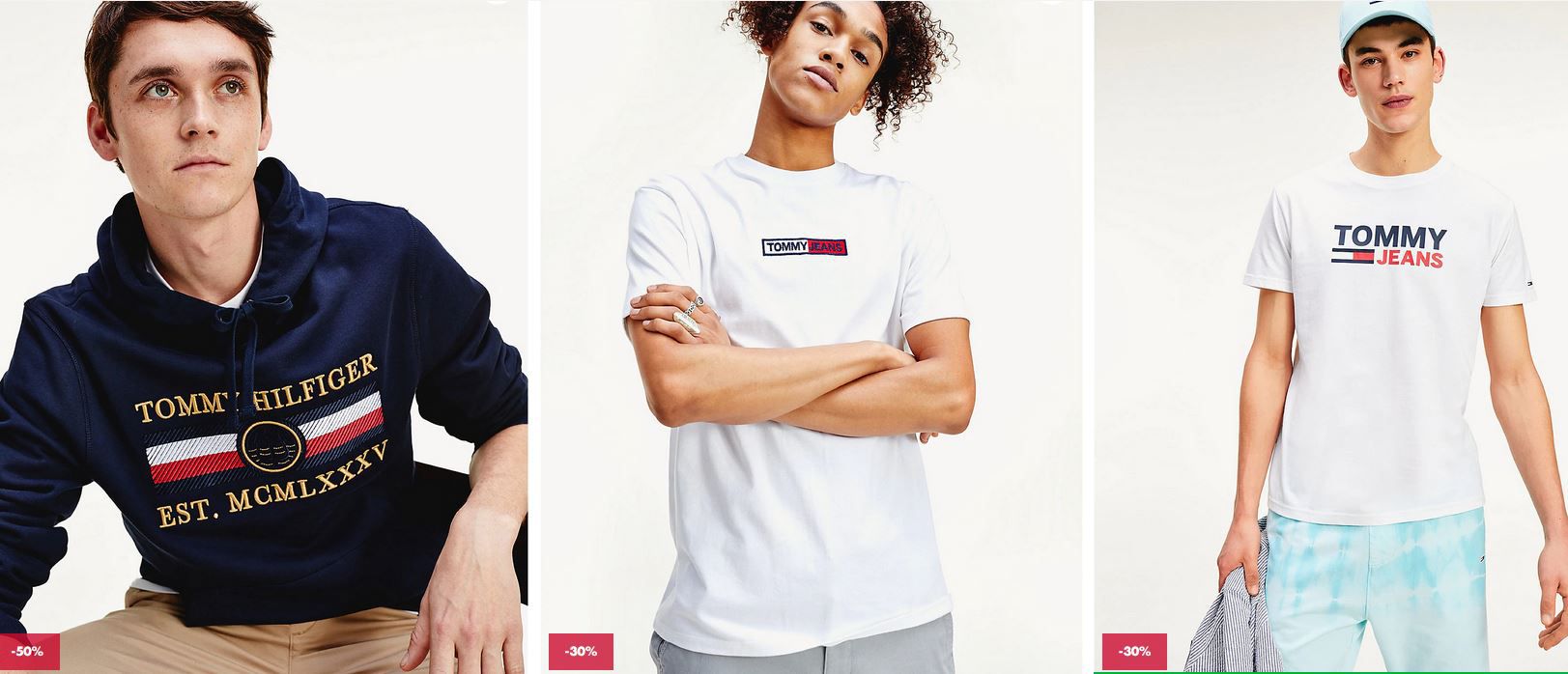 Tommy Hilfiger Sale bis  50% + 10% Rabatt