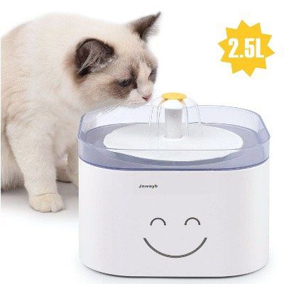 Jnwayb automatischer Katzen Wasserspender mit 2,5 Litern und Aktivkohlefilter für 12,14€ (statt 27€)