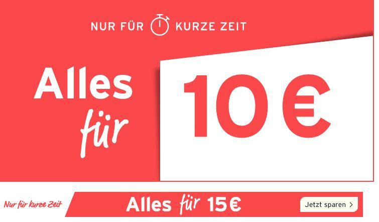 Tchibo Sale: Alles für 10€ oder 15€   z.B. Multitrainer für 10€ (VSK frei ab 20€)