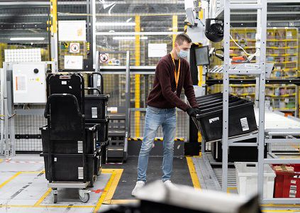 Virtuelle Tour durch ein Amazon Logistikzentrum