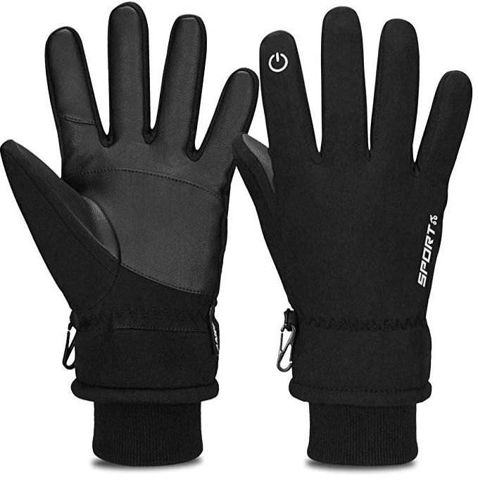 Cevapro warme Herren Touchscreen fähige Winterhandschuhe für 7,59€ (statt 19€)