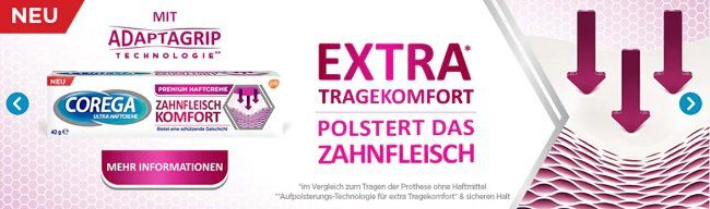 Rossmann: Corega Haftcreme kostenlos testen